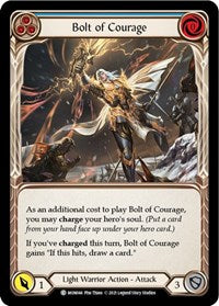Bolt of Courage (Blue) (MON044) [Monarch (Unlimited)]
