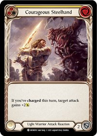 Courageous Steelhand (Yellow) (MON058) [Monarch (Unlimited)]