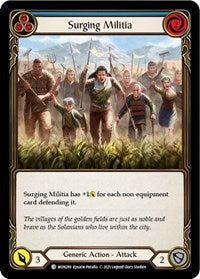 Surging Militia (Blue) (MON289) [Monarch (Unlimited)]