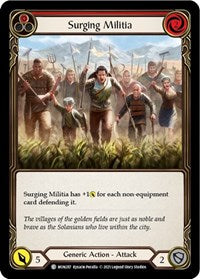 Surging Militia (Red) (MON287) [Monarch (Unlimited)]