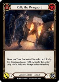 Rally the Rearguard (Blue) (MON283) [Monarch (Unlimited)]