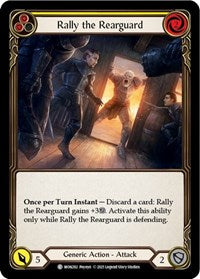 Rally the Rearguard (Yellow) (MON282) [Monarch (Unlimited)]