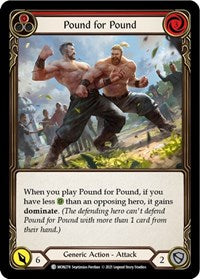 Pound for Pound (Red) (MON278) [Monarch (Unlimited)]
