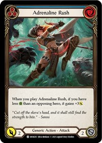 Adrenaline Rush (Blue) (MON265) [Monarch (Unlimited)]