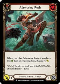 Adrenaline Rush (Red) (MON263) [Monarch (Unlimited)]