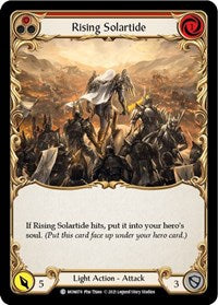 Rising Solartide (Red) (MON078) [Monarch (Unlimited)]