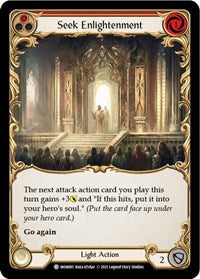 Seek Enlightenment (Red) (MON081) [Monarch (Unlimited)]