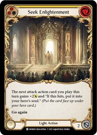 Seek Enlightenment (Yellow) (MON082) [Monarch (Unlimited)]