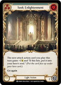Seek Enlightenment (Blue) (MON083) [Monarch (Unlimited)]