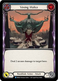 Vexing Malice (Blue) (MON234) [Monarch (Unlimited)]