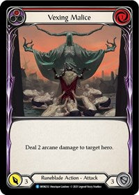 Vexing Malice (Red) (MON232) [Monarch (Unlimited)]