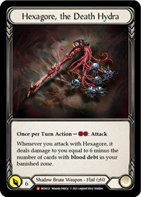 Hexagore, the Death Hydra (MON121) [Monarch (Unlimited)]
