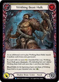 Writhing Beast Hulk (Yellow) (MON130) [Monarch (Unlimited)]