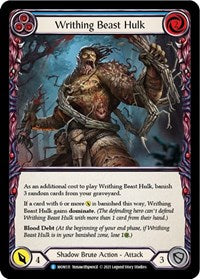 Writhing Beast Hulk (Blue) (MON131) [Monarch (Unlimited)]