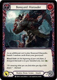 Boneyard Marauder (Red) (MON135) [Monarch (Unlimited)]