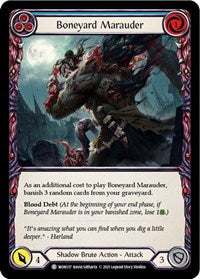 Boneyard Marauder (Blue) (MON137) [Monarch (Unlimited)]