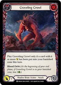 Graveling Growl (Red) (MON144) [Monarch (Unlimited)]