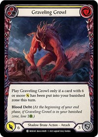 Graveling Growl (Yellow) (MON145) [Monarch (Unlimited)]