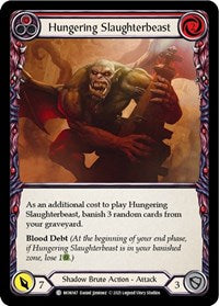 Hungering Slaughterbeast (Red) (MON147) [Monarch (Unlimited)]