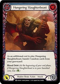 Hungering Slaughterbeast (Blue) (MON149) [Monarch (Unlimited)]