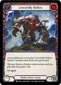 Unworldly Bellow (Red) (MON150) [Monarch (Unlimited)]