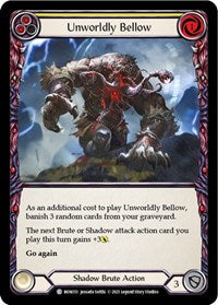 Unworldly Bellow (Yellow) (MON151) [Monarch (Unlimited)]
