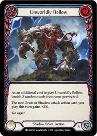 Unworldly Bellow (Blue) (MON152) [Monarch (Unlimited)]
