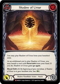 Shadow of Ursur (MON156) [Monarch (Unlimited)]