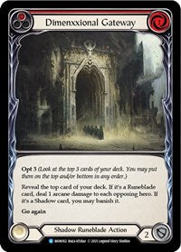 Dimenxxional Gateway (Red) (MON162) [Monarch (Unlimited)]
