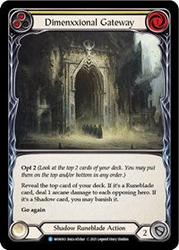 Dimenxxional Gateway (Yellow) (MON163) [Monarch (Unlimited)]