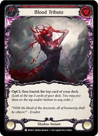 Blood Tribute (Red) (MON215) [Monarch (Unlimited)]