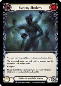 Seeping Shadows (Yellow) (MON166) [Monarch (Unlimited)]