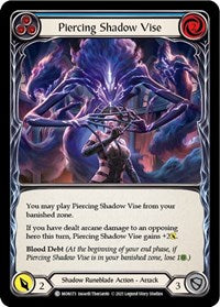 Piercing Shadow Vise (Blue) (MON173) [Monarch (Unlimited)]