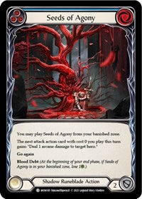 Seeds of Agony (Blue) (MON185) [Monarch (Unlimited)]