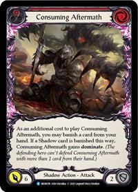 Consuming Aftermath (Red) (MON195) [Monarch (Unlimited)]
