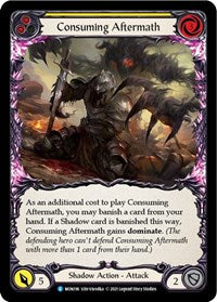 Consuming Aftermath (Yellow) (MON196) [Monarch (Unlimited)]