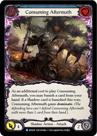 Consuming Aftermath (Blue) (MON197) [Monarch (Unlimited)]