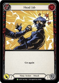 Head Jab (Yellow) - LGS018 (LGS018) [Flesh and Blood Promo Cards]