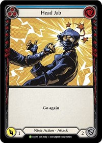 Head Jab (Blue) - LGS019 (LGS019) [Flesh and Blood Promo Cards]