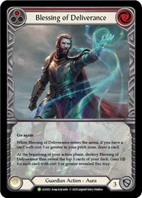 Blessing of Deliverance (Red) - LGS023 (LGS023) [Flesh and Blood Promo Cards]