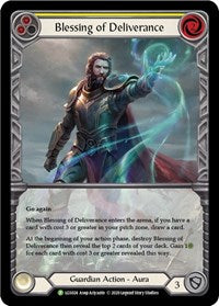 Blessing of Deliverance (Yellow) - LGS024 (LGS024) [Flesh and Blood Promo Cards]