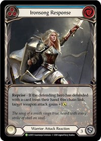 Ironsong Response (Blue) - LGS031 (LGS031) [Flesh and Blood Promo Cards]