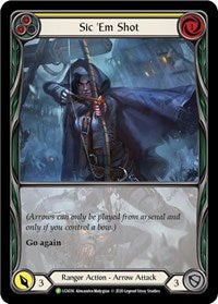 Sic 'Em Shot (Yellow) - LGS036 (LGS036) [Flesh and Blood Promo Cards]