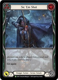 Sic 'Em Shot (Blue) - LGS037 (LGS037) [Flesh and Blood Promo Cards]