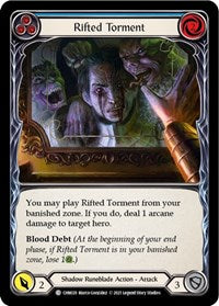 Rifted Torment (Blue) (CHN020) [Blitz Deck Monarch Chane]