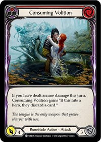 Consuming Volition (Red) (CHN025) [Blitz Deck Monarch Chane]