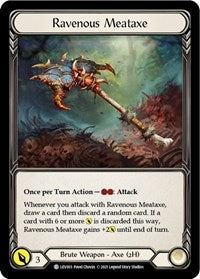 Ravenous Meataxe (LEV003) [Blitz Deck Monarch Levia]