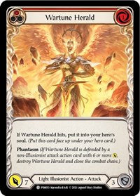 Wartune Herald (Red) (PSM013) [Blitz Deck Monarch Prism]
