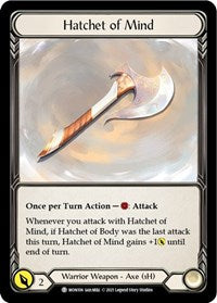 Hatchet of Mind // Spectral Shield (MON106 // MON104) [Monarch (Unlimited)]