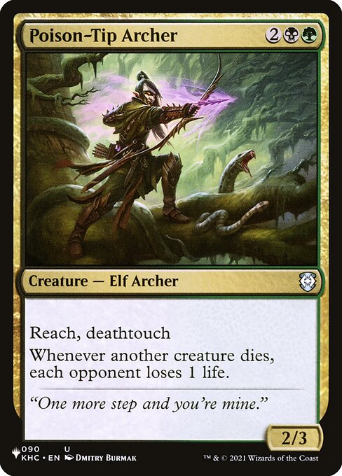 Poison-Tip Archer (KHC-90) [The List]